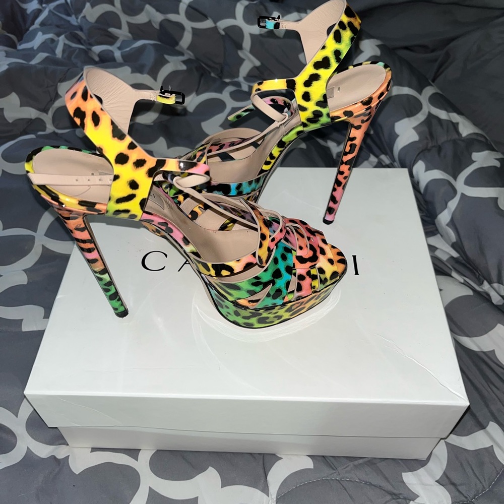 Casadei platform sandal